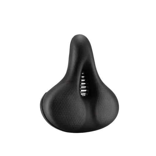 **Ergonomic Memory Foam Shock-Absorbing Saddle**