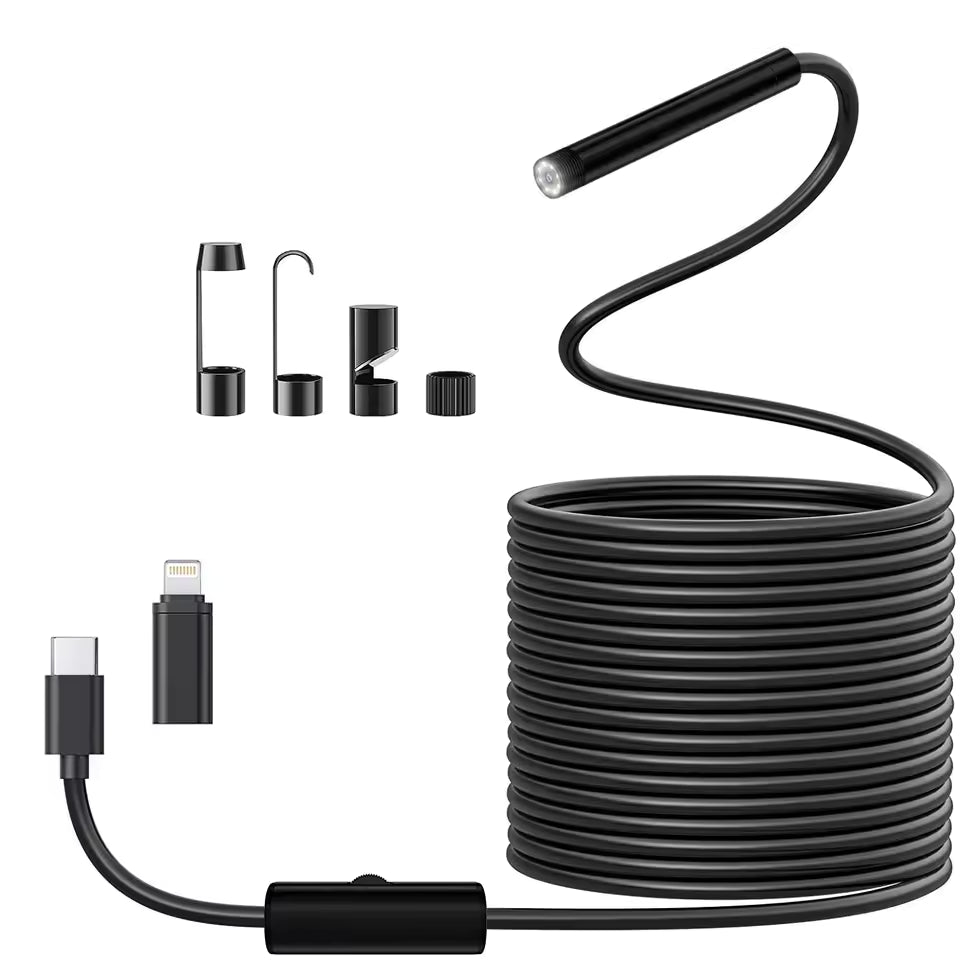 Endoscope Camera with Light, 1920P HD