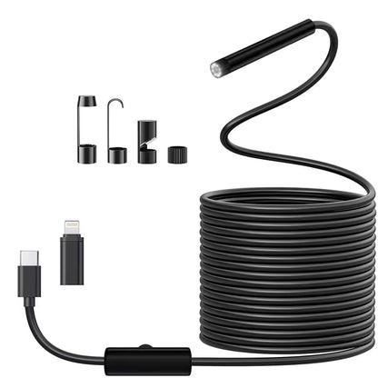 Endoscope Camera with Light, 1920P HD