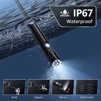 Endoscope Camera with Light, 1920P HD