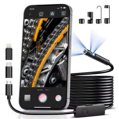 Endoscope Camera with Light, 1920P HD